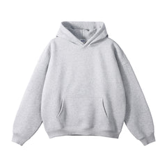 Unisex Casual Blank Hoodie