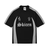 Men‘s Crew Neck Print Athletic Jersey