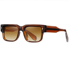Rectangle Rivets Sunglasses
