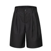 Blank Premium Elastic Waist Shorts