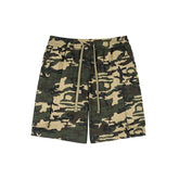 Quick Dry Camouflage Loose Running Fitness Shorts