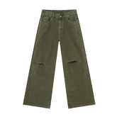 Distressed Vintage Men's Baggy Straight Jeans