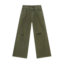 Distressed Vintage Men's Baggy Straight Jeans