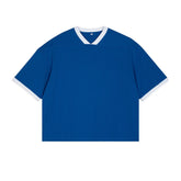 Custom Men's Cropped Style 100% Cotton 235gsmT-Shirt