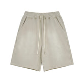 Washed 360gsm Loose Casual Shorts