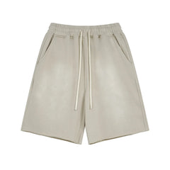Washed 360gsm Loose Casual Shorts