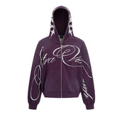 American Style Hip Hop Zip up Hoodies