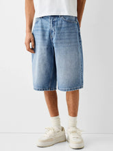 Men Zipper Fly Baggy Jorts