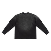 Double Layer 100% Cotton 260gsm Distressed Sweatshirts