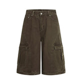Men's 100% Cotton Cargo Shorts