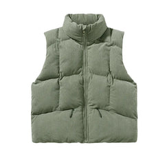 New Fashion Stand-up Collar Vest