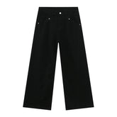 Men's Blank Wide Leg Jeans