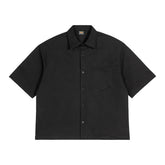 Boxy Fit Workwear Style Short Sleeve