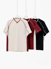 Street Style V-neck T-shirt