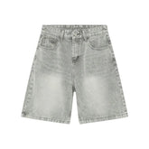 Summer Vintage Baggy Denim Shorts