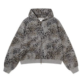 400gsm 100% Cotton Double-end Zipper Hoodie