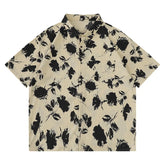 Loose Oversized High Quality Lightweight Floral Printing T-shirt