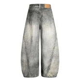 Men's Mid Waist High Street Vintage Jeans