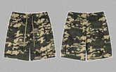Quick Dry Camouflage Loose Running Fitness Shorts