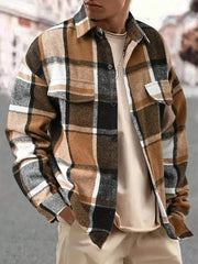 Plaid Streetwear Style Shirt
