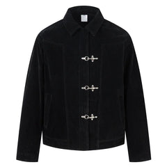 Boxy Fit Suede Deconstructed Jacket