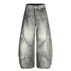 Men's Mid Waist High Street Vintage Jeans