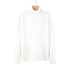 Men's Casual High Necked Sweater