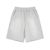 Washed 360gsm Loose Casual Shorts