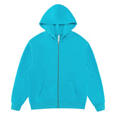 430gsm Heavyweight Zipper Boxy Hooded