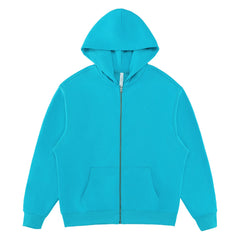 430gsm Heavyweight Zipper Boxy Hooded