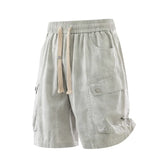 Casual Streetwear Cargo Shorts With Side Pockets