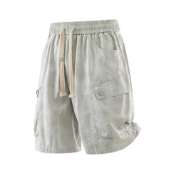 Casual Streetwear Cargo Shorts With Side Pockets