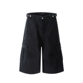 Men's Multi-Pocket Loose Fit Casual Work Shorts