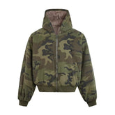 Oversized Camouflage Jacket