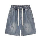 Vintage Distressed Denim Shorts