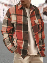 Plaid Streetwear Style Shirt