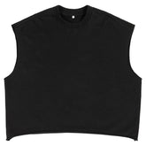 Crop 340gsm Terry Tank Top Sleeveless