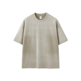 100% Cotton Oversized Acid Wash Blank T Shirt