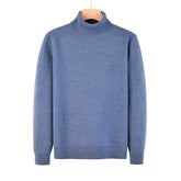 Men's Casual High Necked Sweater