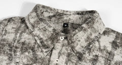 Summer Distressed Short Sleeve Street Style