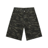 Summer Camo Cargo Baggy Shorts
