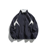 Fashion Stand-up Zipper Jacket