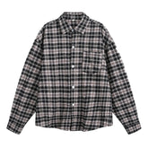 Men's Plaid Shirts Long Sleeves