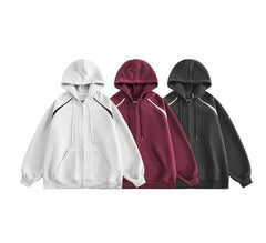 Hip Hop Heavyweight Men's Zip up Jacket