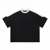 240 Grams Loose Casual Tops Cropped Style