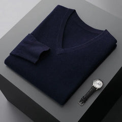 Men's Winter V Neck Sweater