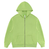 430gsm Heavyweight Zipper Boxy Hooded