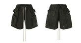 Street Style Multi-pocket Cargo Shorts
