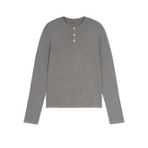 Men's Casual Style Henley T Shirt
