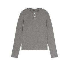 Men's Casual Style Henley T Shirt